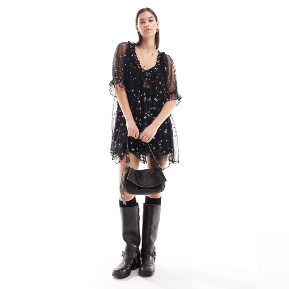 Free People | With Love Mesh Mini NWT - Picture 2 of 16